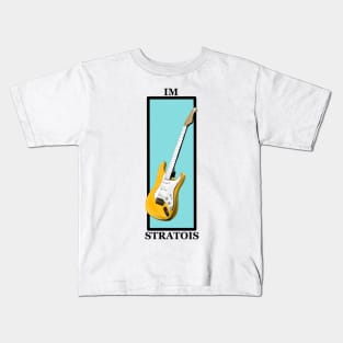 Stratocaster Player Kids T-Shirt